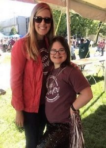 Rachel Mast with Rachel Heinz Dir of Bear POWER at Missouri State University