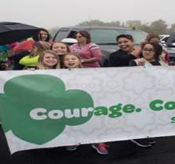 Sarah Perez at Courage event